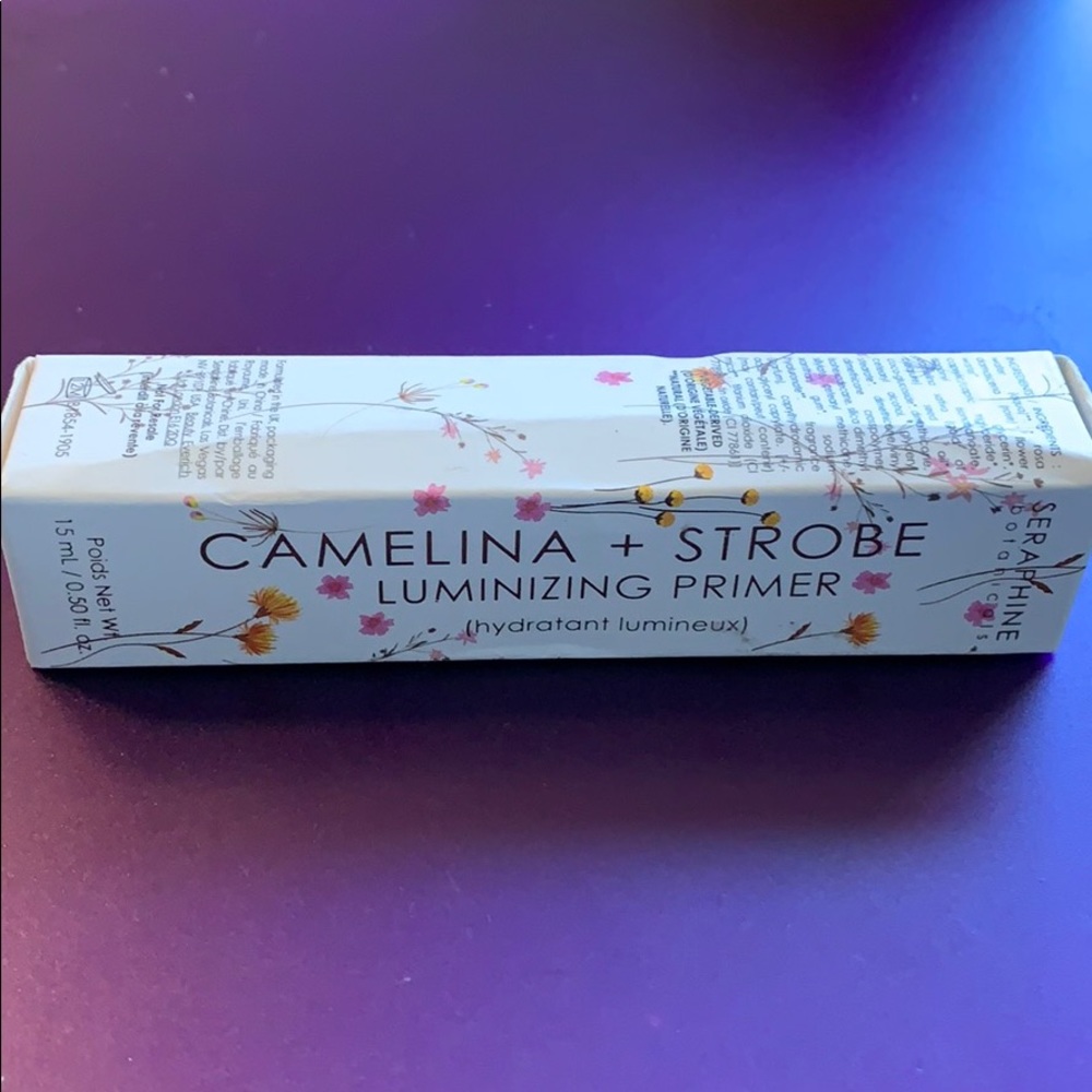 Camelina + Strobe primer - peach glow